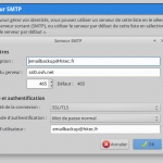 OVH Thunderbird SMTP SSL OK
