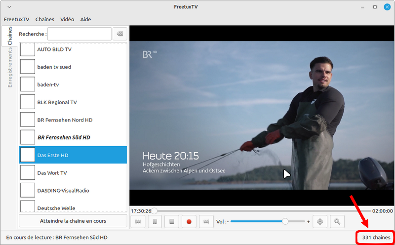 Regarder TV sous Linux