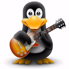 TUX Guitar Logo
