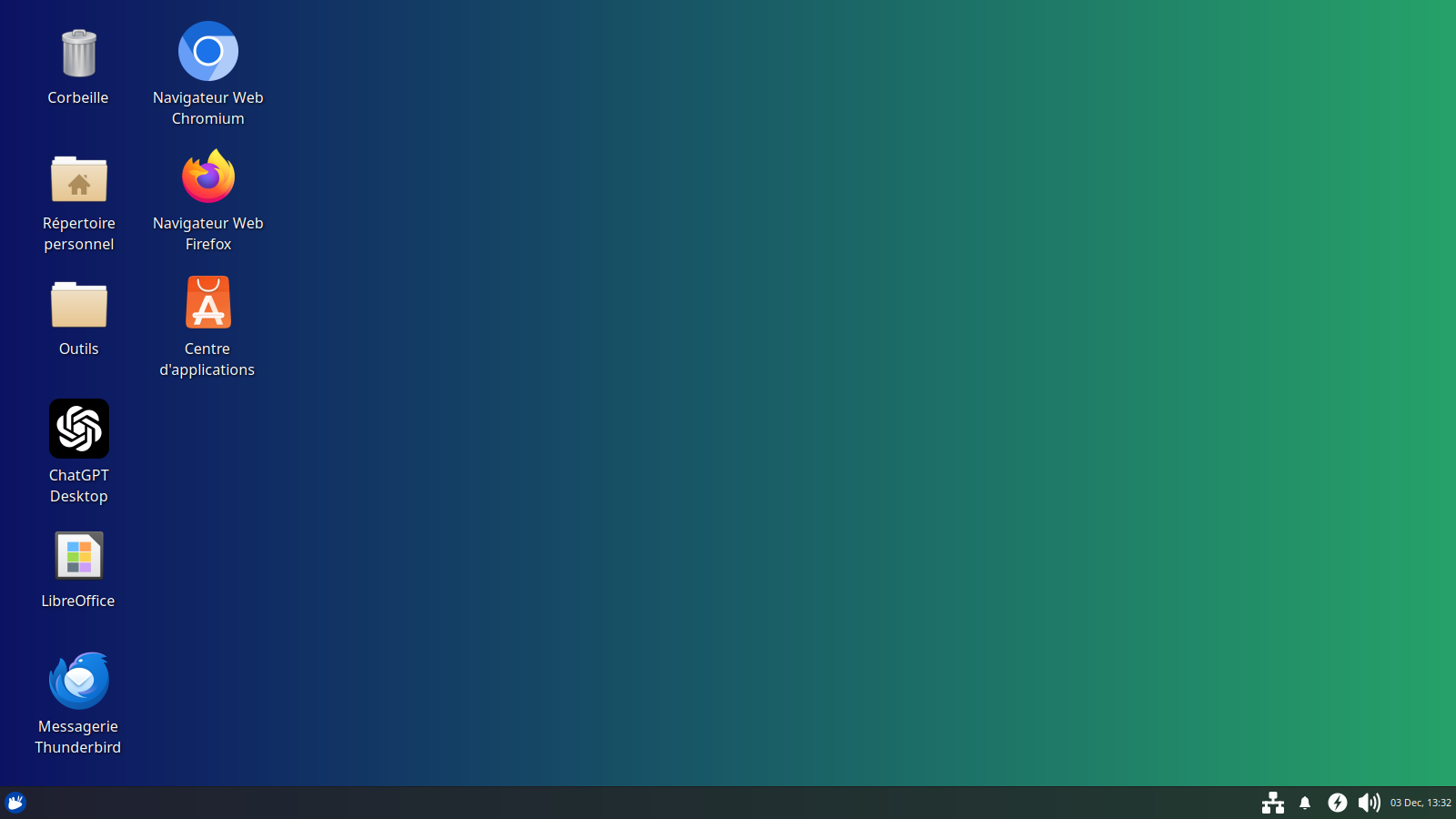 Bureau Xubuntu 24.04