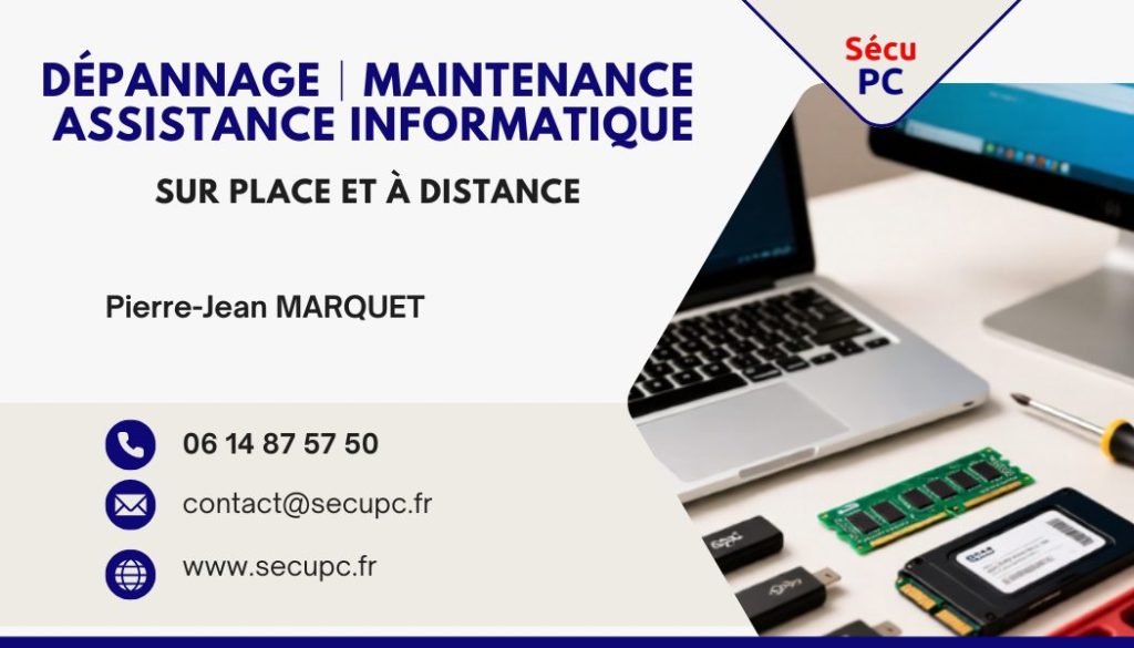 carte de visite Pierre-Jean MARQUET